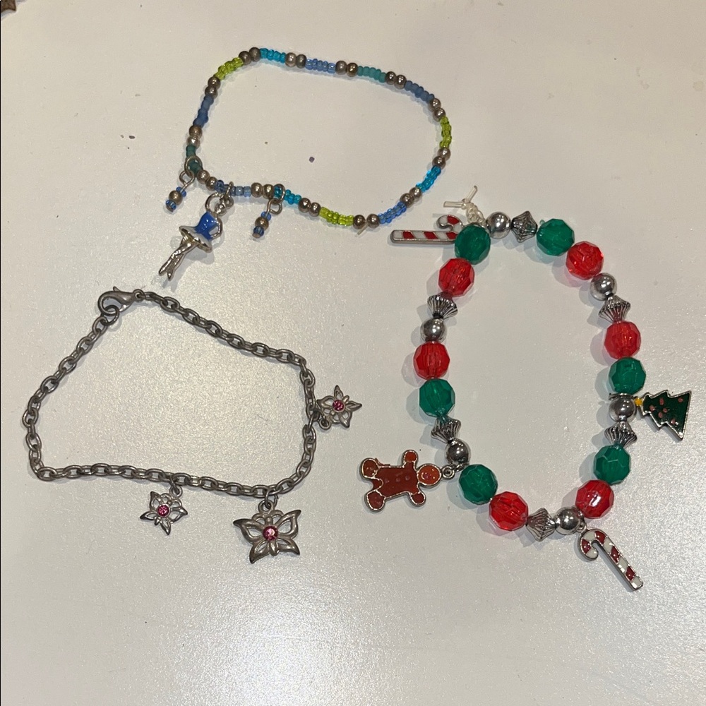 Festive Kids Bracelet Set - Multicolor